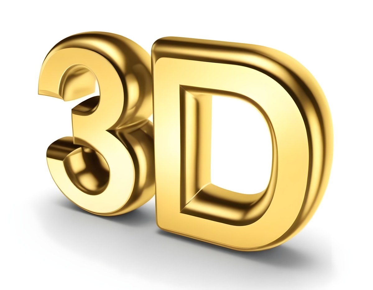 Minimal Soft Studio Light Photography Golden 3d Text With A Shiny Surface Featuring The Numbers 3 And D Prominently Displayed Set Against A Light Background The Letters Have A Smooth Finish Emphasizing Their Thre 21 269e