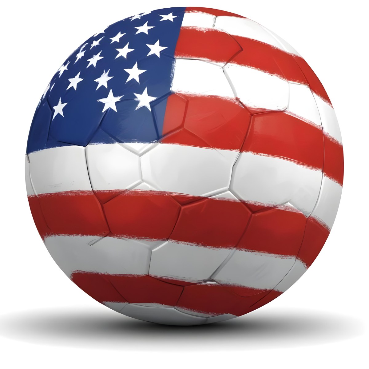 Minimal Soft Studio Light Photography A Soccer Ball With The Flag Of Ghana The Background Is Plain White High Detail Solid Bold Color Background 36 Bc6e
