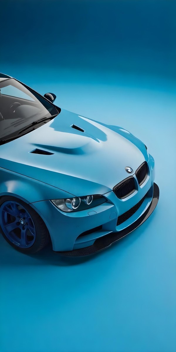 A Black Bmw M3 E92