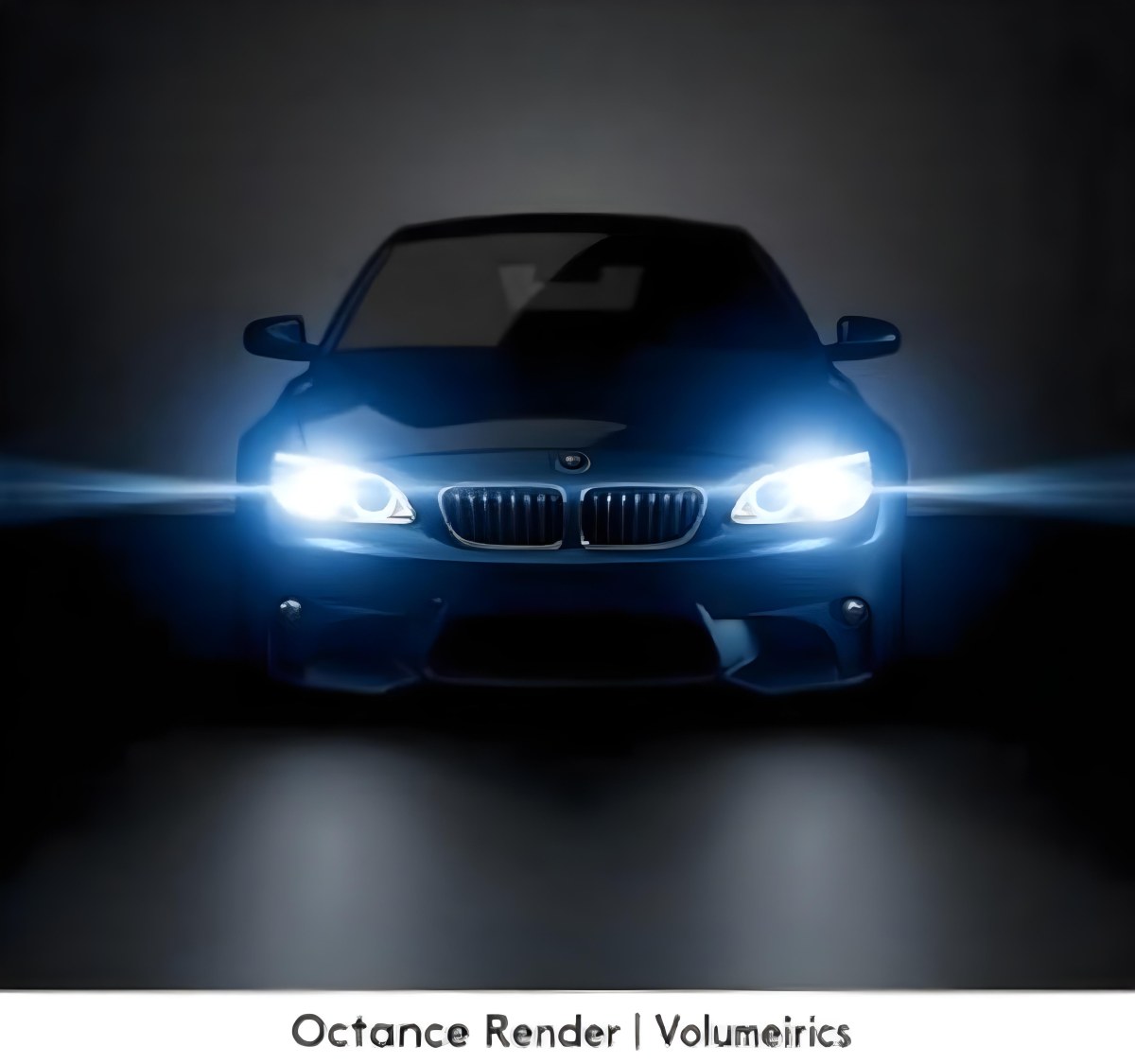 A Blue Car