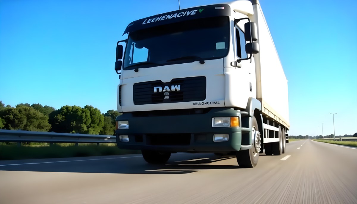 Freepik Edit White Semi Truck On The Road The Truck Is Carrying 4f95