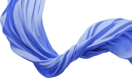 3d Model Flowing Blue Fabric Against A White Background Figure Octane Render Volumetric Highly Detailed Videogame Aesthetic 13 565c