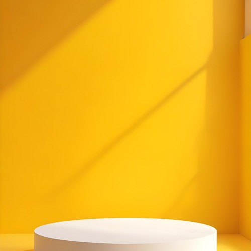 A White Podium In Front Of A White Wall With A Window Light Effect Effect Product Display Minimalist Design Studio Shot Bright And Vibrant 14 7001
