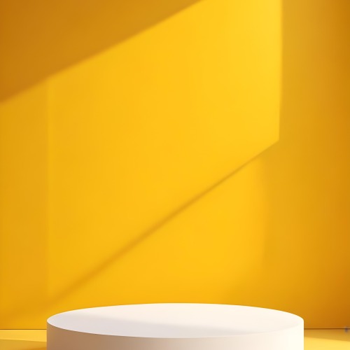 A White Podium In Front Of A White Wall With A Window Light Effect Effect Product Display Minimalist Design Studio Shot Bright And Vibrant 15 8689