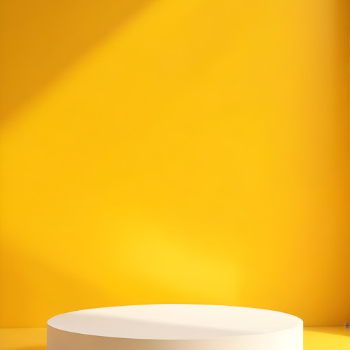 A White Podium In Front Of A White Wall With A Window Light Effect Effect Product Display Minimalist Design Studio Shot Bright And Vibrant 16 F4b7