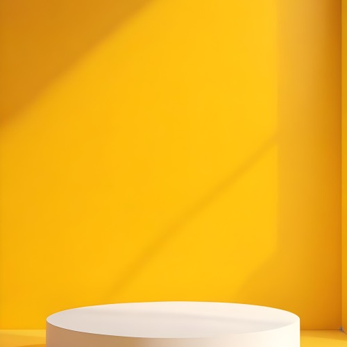 A White Podium In Front Of A White Wall With A Window Light Effect Effect Product Display Minimalist Design Studio Shot Bright And Vibrant 4 Dbe9
