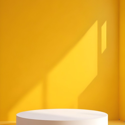 A White Podium In Front Of A White Wall With A Window Light Effect Effect Product Display Minimalist Design Studio Shot Bright And Vibrant 6 2466