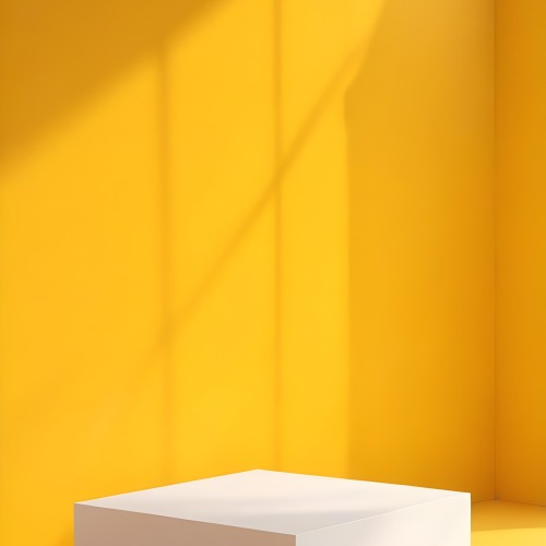 A White Podium In Front Of A White Wall With A Window Light Effect Effect Product Display Minimalist Design Studio Shot Bright And Vibrant 9 573f