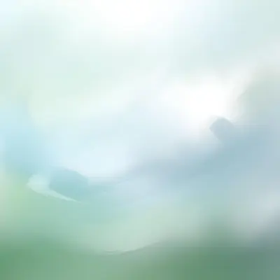 Abstract Background With A Gradient Of White Light Blue And Green Creating A Soft And Ethereal Atmosphere Reminiscent Of A Dreamy Landscape 49 A1c9