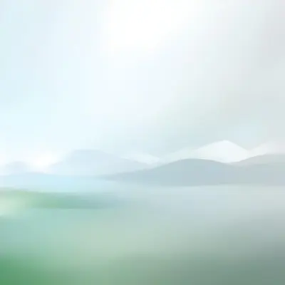 Abstract Background With A Gradient Of White Light Blue And Green Creating A Soft And Ethereal Atmosphere Reminiscent Of A Dreamy Landscape 65 7d2b