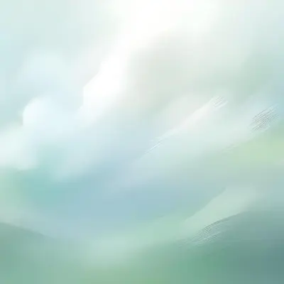 Abstract Background With A Gradient Of White Light Blue And Green Creating A Soft And Ethereal Atmosphere Reminiscent Of A Dreamy Landscape 69 38a4