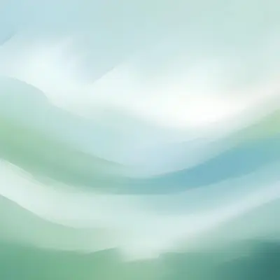 Abstract Background With A Gradient Of White Light Blue And Green Creating A Soft And Ethereal Atmosphere Reminiscent Of A Dreamy Landscape 70 9739