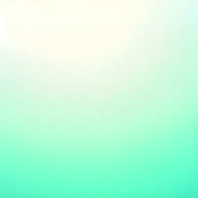 Abstract Background With A Gradient Of White Light Blue And Green Creating A Soft And Ethereal Atmosphere Reminiscent Of A Dreamy Landscape 75 F612