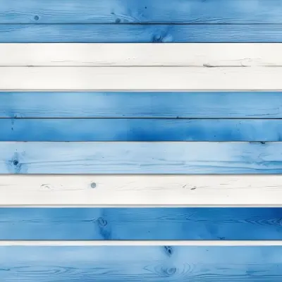 Blue And White Wooden Planks Arranged Horizontally Creating A Textured Background With A Rustic And Weathered Appearance Suitable For Various Design Purposes 11 1217