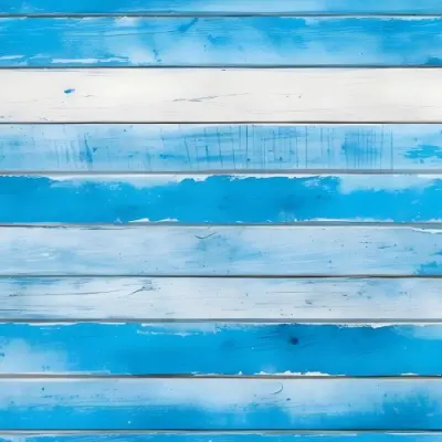 Blue And White Wooden Planks Arranged Horizontally Creating A Textured Background With A Rustic And Weathered Appearance Suitable For Various Design Purposes 29 E05c