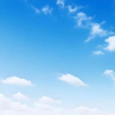 Blue Sky With Scattered White Clouds 18 A330