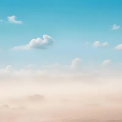 Cloudy Sky With A Soft Hazy Horizon 1 E6f4