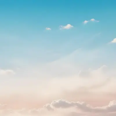 Cloudy Sky With A Soft Hazy Horizon 20 F581