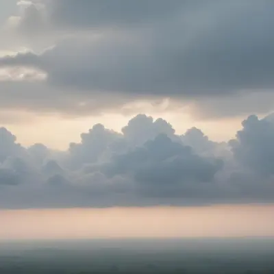 Cloudy Sky With A Soft Hazy Horizon 9 D49a