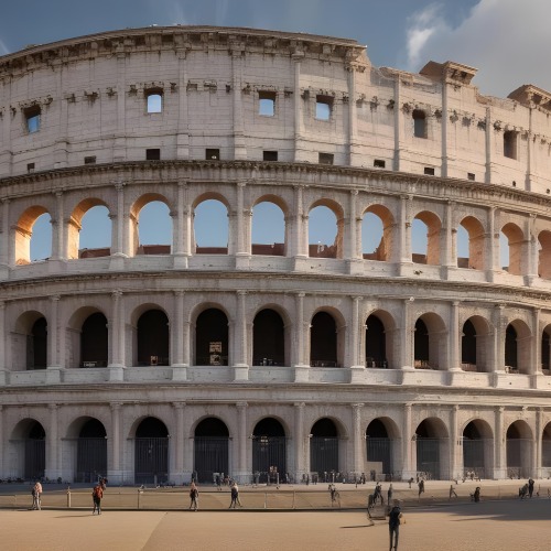 Colosseum In Rome Italy