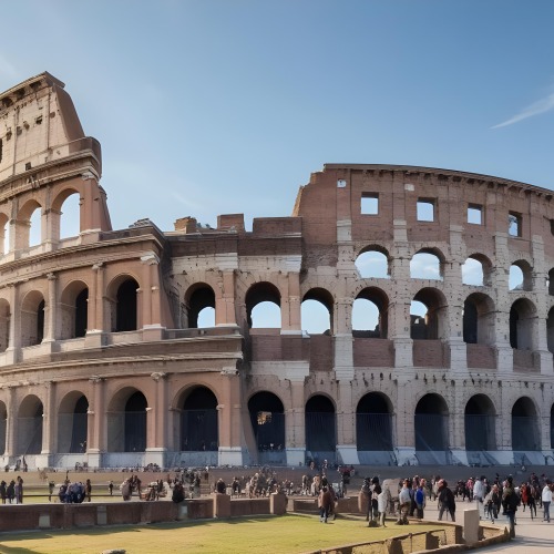 Colosseum In Rome Italy 17 Cf06