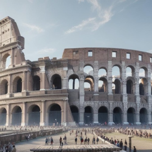 Colosseum In Rome Italy 20 35b4