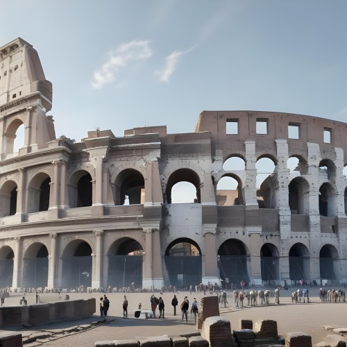 Colosseum In Rome Italy 8 B1a8