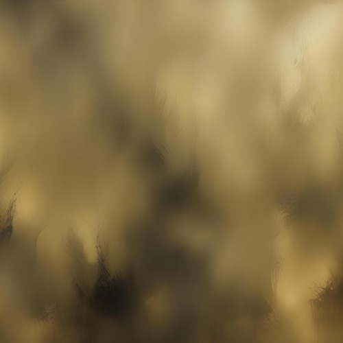Dark And Mysterious A Plain Golden Background With A Subtle Texture Dark Shadows And Fog Blurred Neo Expressionism 11 Cf17