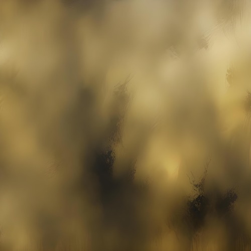 Dark And Mysterious A Plain Golden Background With A Subtle Texture Dark Shadows And Fog Blurred Neo Expressionism 12 F6f9