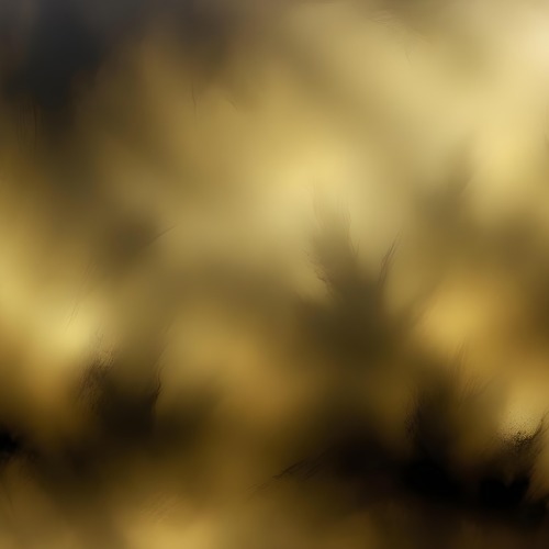 Dark And Mysterious A Plain Golden Background With A Subtle Texture Dark Shadows And Fog Blurred Neo Expressionism 20 Cabf