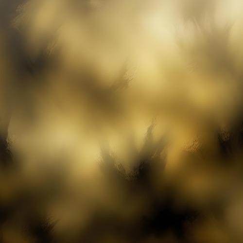Dark And Mysterious A Plain Golden Background With A Subtle Texture Dark Shadows And Fog Blurred Neo Expressionism 22 Ba09