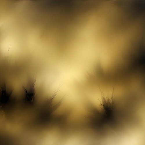 Dark And Mysterious A Plain Golden Background With A Subtle Texture Dark Shadows And Fog Blurred Neo Expressionism 23 Ac7a