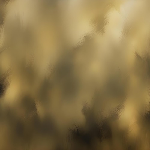 Dark And Mysterious A Plain Golden Background With A Subtle Texture Dark Shadows And Fog Blurred Neo Expressionism 3 2092
