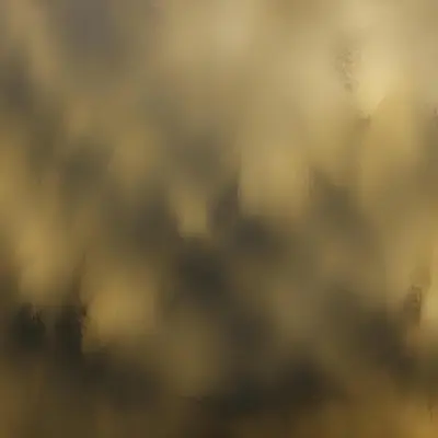 Dark And Mysterious A Plain Golden Background With A Subtle Texture Dark Shadows And Fog Blurred Neo Expressionism 6 Bacd