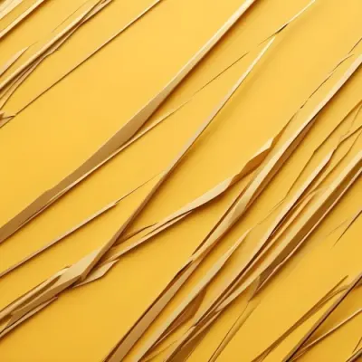 Diagonal Golden Lines On A Yellow Background 50 751c