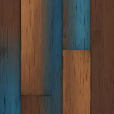 Digital Painting A Wood Texture With Vertical Lines And A Gradient From Brown To Blue The Wood Grain Is Visible And Detailed Creating A Natural Look Bold And Slim Lines Brush Strokes 2 5f81