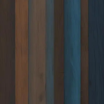 Digital Painting A Wood Texture With Vertical Lines And A Gradient From Brown To Blue The Wood Grain Is Visible And Detailed Creating A Natural Look Bold And Slim Lines Brush Strokes 25 Ff8c