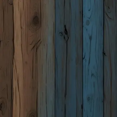 Digital Painting A Wood Texture With Vertical Lines And A Gradient From Brown To Blue The Wood Grain Is Visible And Detailed Creating A Natural Look Bold And Slim Lines Brush Strokes 27 A6de
