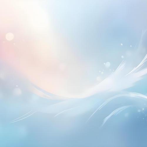 Digital Painting Abstract Background With Pastel Colors Bokeh Effect And A Soft Dreamy Atmosphere Light Blue And White Tones Creating A Serene And Ethereal Feel Bold And Slim Lines Brush Strokes 2 Ff3d