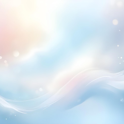 Digital Painting Abstract Background With Pastel Colors Bokeh Effect And A Soft Dreamy Atmosphere Light Blue And White Tones Creating A Serene And Ethereal Feel Bold And Slim Lines Brush Strokes 24 3e4f