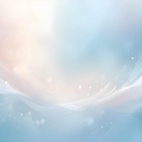 Digital Painting Abstract Background With Pastel Colors Bokeh Effect And A Soft Dreamy Atmosphere Light Blue And White Tones Creating A Serene And Ethereal Feel Bold And Slim Lines Brush Strokes 29 E329