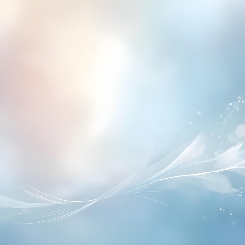 Digital Painting Abstract Background With Pastel Colors Bokeh Effect And A Soft Dreamy Atmosphere Light Blue And White Tones Creating A Serene And Ethereal Feel Bold And Slim Lines Brush Strokes 30 A7c9