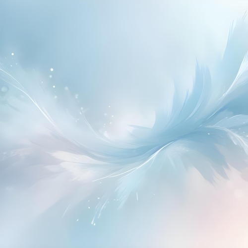 Digital Painting Abstract Background With Pastel Colors Bokeh Effect And A Soft Dreamy Atmosphere Light Blue And White Tones Creating A Serene And Ethereal Feel Bold And Slim Lines Brush Strokes 37 Bad7