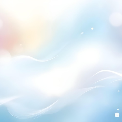 Digital Painting Abstract Background With Pastel Colors Bokeh Effect And A Soft Dreamy Atmosphere Light Blue And White Tones Creating A Serene And Ethereal Feel Bold And Slim Lines Brush Strokes 44 E142
