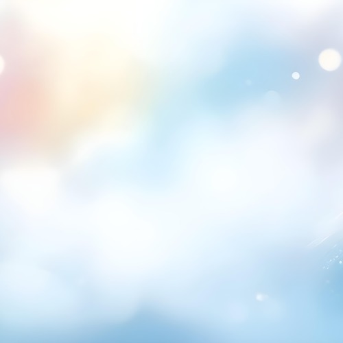Digital Painting Abstract Background With Pastel Colors Bokeh Effect And A Soft Dreamy Atmosphere Light Blue And White Tones Creating A Serene And Ethereal Feel Bold And Slim Lines Brush Strokes 7 9712