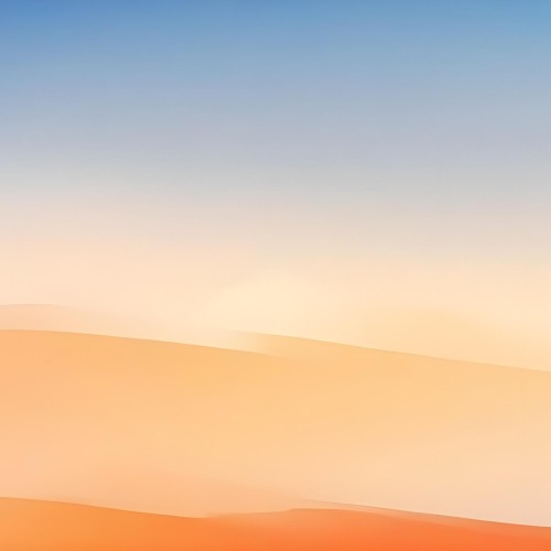 Digital Painting Gradient Of Blue White Orange And Orange Colors Soft Transition Smooth Texture Abstract Background Minimalist Design Vibrant Hues Modern Art Simple Composition Calming Effect Bold And Slim 12 88cd