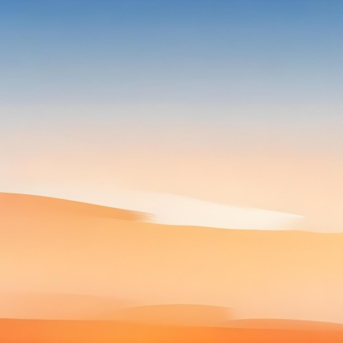 Digital Painting Gradient Of Blue White Orange And Orange Colors Soft Transition Smooth Texture Abstract Background Minimalist Design Vibrant Hues Modern Art Simple Composition Calming Effect Bold And Slim 17 F51e