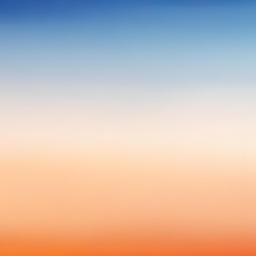 Digital Painting Gradient Of Blue White Orange And Orange Colors Soft Transition Smooth Texture Abstract Background Minimalist Design Vibrant Hues Modern Art Simple Composition Calming Effect Bold And Slim 23 Bca4
