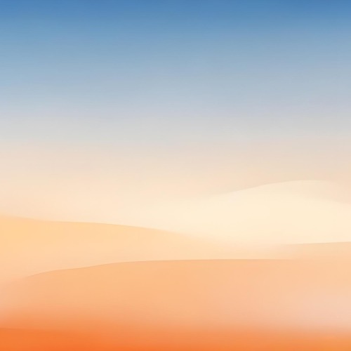 Digital Painting Gradient Of Blue White Orange And Orange Colors Soft Transition Smooth Texture Abstract Background Minimalist Design Vibrant Hues Modern Art Simple Composition Calming Effect Bold And Slim 29 9f1c