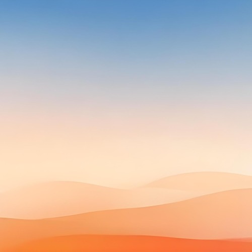 Digital Painting Gradient Of Blue White Orange And Orange Colors Soft Transition Smooth Texture Abstract Background Minimalist Design Vibrant Hues Modern Art Simple Composition Calming Effect Bold And Slim 30 A45e